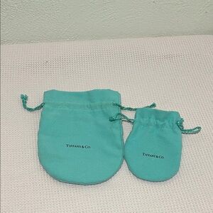 Tiffany & Co. Turquoise Jewelry Pouches